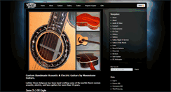 Desktop Screenshot of moonstoneguitars.com
